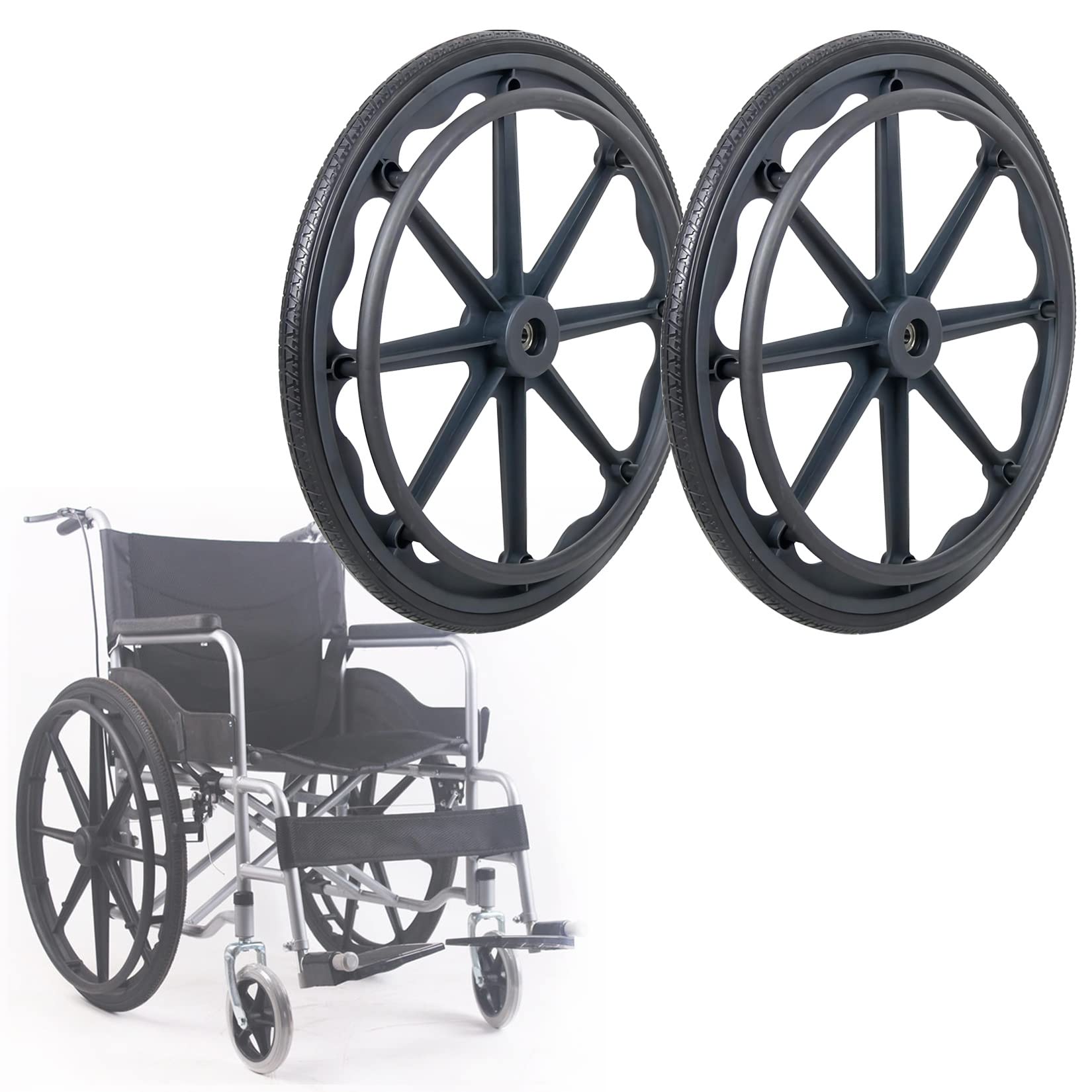 車椅子用ホイール タイヤ セット 24インチ 新品 Amazon.co.jp: 車椅子ホイール 2 個セット、20 22 24 インチ車椅子